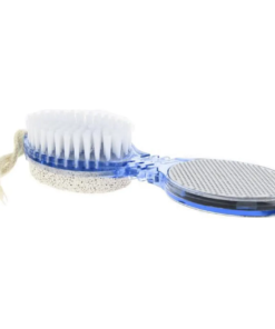 Brosse de pédicure multi-usages en 4 étapes