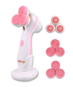 ENZO facial cleasing brush-Brosse de nettoyage du visage en 3D, Massage doux en Silicone, nettoyeur électrique des pores, soins de la peau