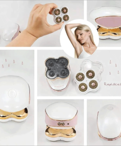 Épilateur corps Electrique professionnel à 4 Têtes faces