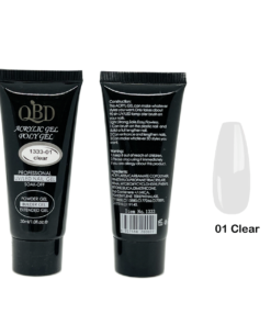 Gel Acrylique QBD 30 ml – Transparent-01