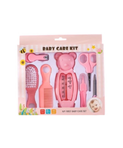Kit de soin Bébé TA - 8 pièces - Rose
