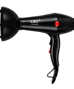 Lbc Sèche Cheveux Professionnel – Noir – 3800W