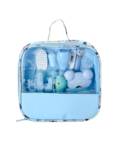 Trousse de soins Bébé - 13 pièces - Bleu