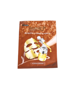 haokali masque visage 2 en 1 doré