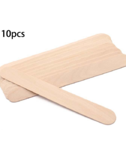 spatules à cire en bois 10 pièces