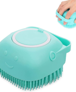 flamant-rose-brosse-de-douche-en-silicone-bleu