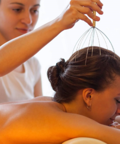 masseur de tete en metal massage