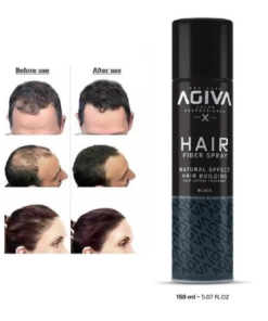 AGIVA Spray Fibre pour Cheveux - Effet Naturel Renforcement des Cheveux Toppik - 150ml