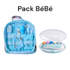 Pack BéBé (Trousse de toilettage 13 pcs + Lime à ongle bébé électrique)